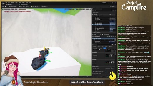 Let's create the DEMO LEVEL - Project Campfire- VR Game WIP