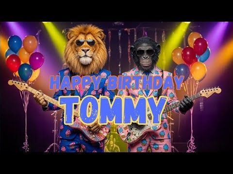 TOMMY Happy Birthday Song - Happy Birthday to Tommy