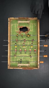 I restored a 1920s soccer table! ⚽️✨ #TableFootball #VintageRestoration #SoccerTable #DIYProject #HomeImprovement #RestoreIt | MW Restoration