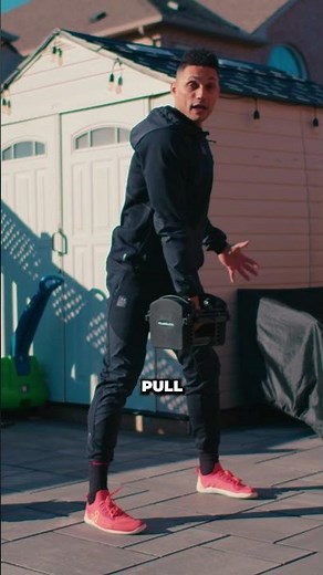 How To Perform A Dumbbell POWER SPLIT SNATCH #shorts