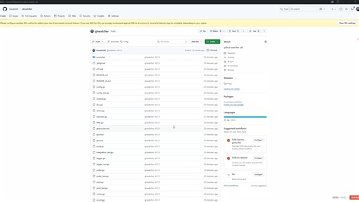 GitHub WebHook Watcher