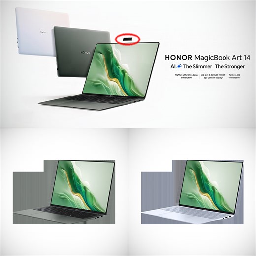 Honor MagicBook Art 14 Laptop Officially Launches, Has Detachable Webcam