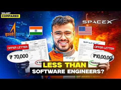 Why ISRO Engineers Are Paid 15x Less Than SpaceX Engineers