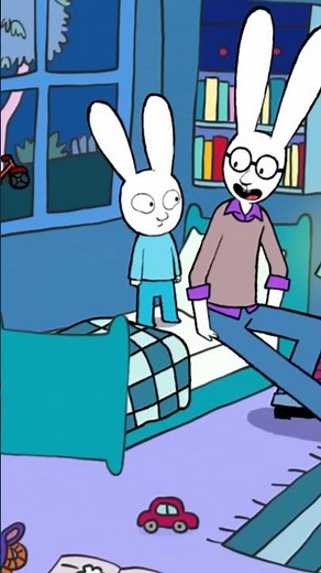 Simon wants to learn ! 😣🚴‍♂️ #shorts | Simon Super Rabbit