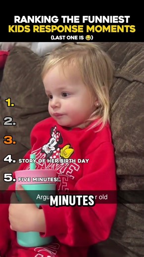 Ranking TOP 5 Funniest Kid Responses #funny #trendingshorts