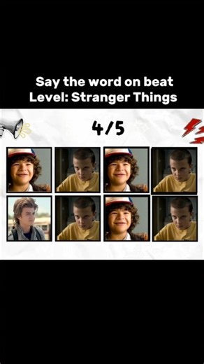 Stranger Things characters challenge 🔥 #challenge #strangerthings #trend #character #music #eleven