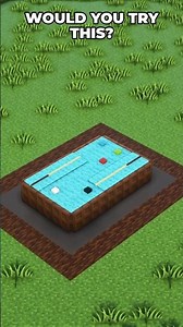 Minecraft Billiards Table 🤓 (No Descendo) #shorts #minecraft
