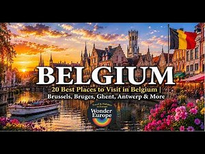 BELGIUM | 20 Best Places to Visit in Belgium | Brussels, Bruges, Ghent, Antwerp & More
