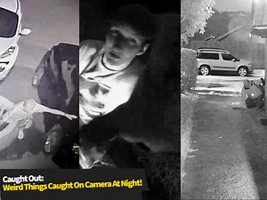 1M views · 10K reactions | With the footage rolling 24/7, it's only a matter of time till these cameras pick up some weird footage. Check out this compilation of weird moments caught on tape from the Newsflare archive. | Newsflare | Facebook