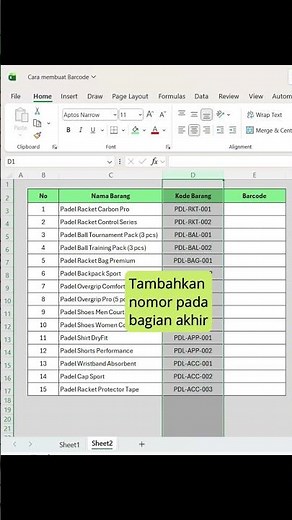 Tutorial Barcode: Cara Membuat Barcode dengan Mudah