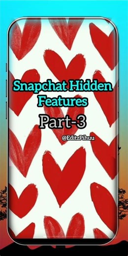 Snapchat Features Part-3🌟#editingtricks #youtubeshorts #snapchat #aestheticedit #editingtutorial