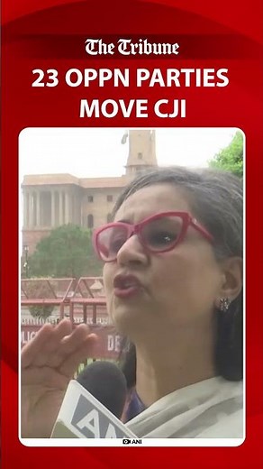 23 Opposition Parties Write to CJI Over SIR; TMC's Sagarika Ghose Targets BJP, EC