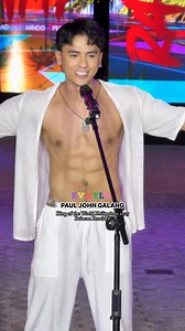 King of the World Philippines 2025 candidate PAUL JOHN GALANG, representing Bulacan Province, introduces himself during the R.A.M. P. Swimwear Show. #PaulJohnGalang #KingoftheWorldPhilippines #KingoftheWorldPhilippines2025 #Eventologie | Eventologie