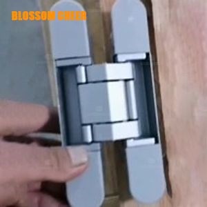 [Hot Item] Small 3D Concealed Hinge Invisible Wooden Steel Stainless Hidden Door Hinge