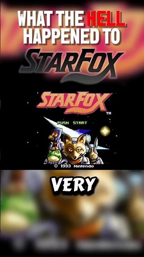 StarFox was Nintendo's FIRST 3D Game! 🦊🚀 #starfox #nintendo #Snes #gaminghistory #retro