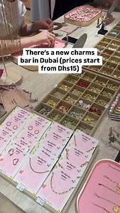 There’s a new DIY charms bar in Dubai. The Charms Atelier just opened at Festival City Mall. You can pick from over 1,000 waterproof gold-plated charms and create your own custom jewellery like necklaces, bracelets, bag charms, keychains, pins or earrings. Will you be trying it out? #dubai #charms | Time Out Dubai