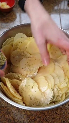 How to make pommes Anna #recipe #pommesanna #potatoes