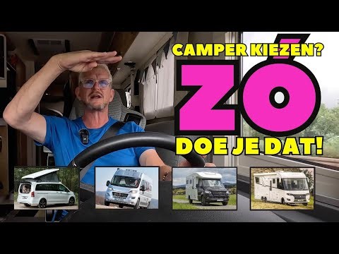 CAMPER KOPEN - WELK TYPE KIEZEN? - Solo camper Duitsland - DWVLOGT #211