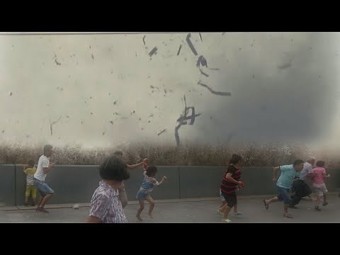 China's first Typhoon 2022! Typhoon Chaba strikes Hong Kong and Southern China