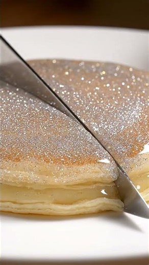 glittery pancake 🥞#reels #viral #shorts #shortvideo #pancake