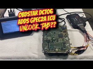 OBDStar Dc706 added an ECU UNLOCK Tab to the GPEC2A ECM Menu! DOES IT WORK w/HP Tuners?