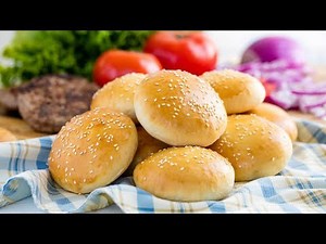 How to make homemade hamburger buns | The Stay At Home Chef