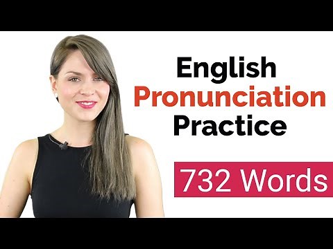 English Pronunciation Practice | Vowel Sounds | 732 Words | Improve Your British Accent