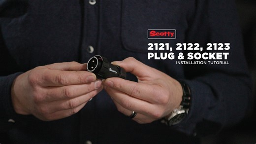 2121, 2122 and 2123 Downrigger Plug and Socket | Installation Tutorial - Scotty Fishing