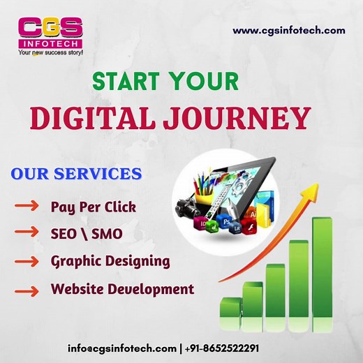 Take advantage of targeted digital marketing strategies & engage your audience, and drive growth. #DigitalMarketing #BrandBuilding #OnlinePresence #Engagement #GrowthStrategy #cgsinfotech contact us: 91 86525 22291 www.cgsinfotech.com | CGS Infotech