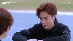 She wants a mouth-to-mouth resuscitation! 🤣 #iQIYIOriginal #穿盔甲的少女 #MyUnicornGirl #官鸿 #DarrenChen #GuanHong #陈瑶 #SebrinaChen #ChenYao | iQIYI US