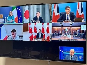 El G7 condenó el ataque de Irán a Israel y aseguró que trabaja por una desescalada