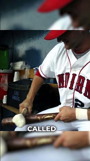 The Ancient Trick That Hardens Baseball Bats #baseball #technique #sports