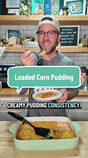 Loaded Corn Pudding Recipe for Thanksgiving