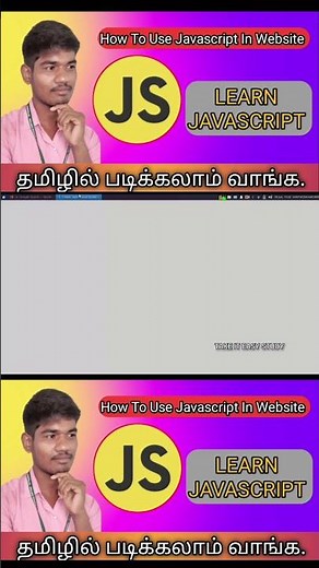 JavaScript tutorial for web designing in Tamil #javascrpit #website #staticwebsitedesign #webdesign