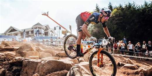 Men's XCO final – Snowshoe