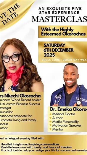 5.1K views · 54 reactions | I’m so excited to announce that my mentor, Madam Nkechi Okorocha , is hosting a prestigious event in England! Don’t miss this life-changing experience; click the link in the comments to reserve your spot, or scan the QR code on Instagram to get your ticket. #LeadershipEvent #Inspiration #PersonalGrowth #UKEvent #Mentorship | Marthe Carine | Facebook