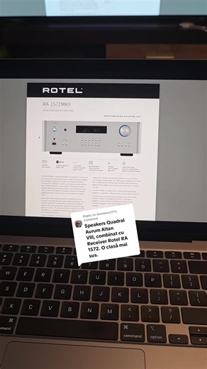 Replying to @dannexus11 @Tao Lin Wu @Audio Monkey #kefr3meta #kef #nad #m10v3 #spotify #tidal #streamer #homeaudio #rotel #muzica #blueos