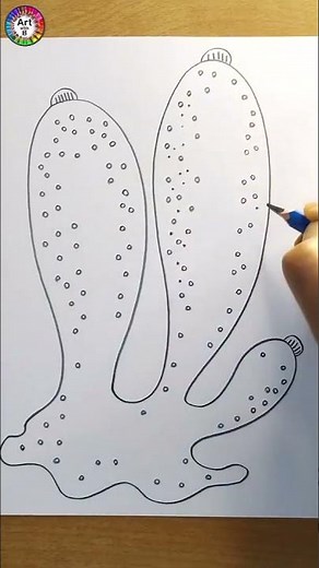Sycon diagram drawing | how to draw sycon easily || how to draw labelled diagram of sycon