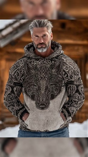 Trending Viking Men’s Wear: Celtic Knots & Furry Textures for a Bold Look!