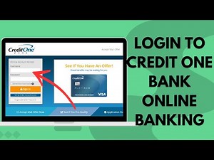 Credit One Log in: How to Sign in to Credit One Online Banking Account (2023)