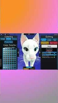 grey eye glitch, pink fur glitch, and orange fur glitch tut!