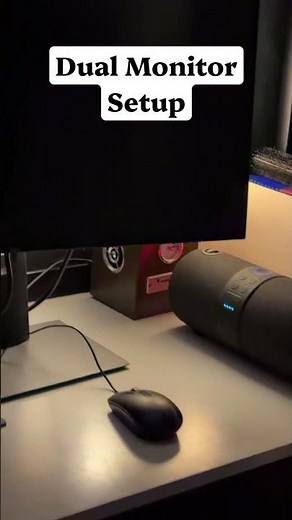 My Dell Dual Monitor Setup at Home 🔥 | Clean Desk Setup & Productivity