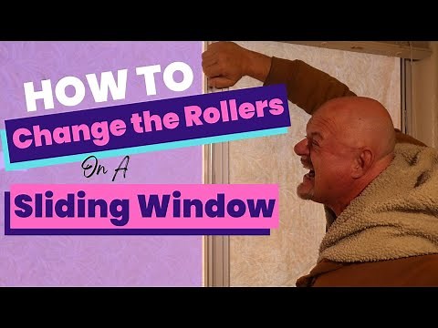 How to Replace Rollers on Hard to Open Sliding Windows