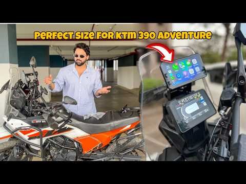 MOST AFFORDABLE WIRELESS CARPLAY FOR KTM 390 ADVENTURE 2025 | AOOCCI C3 PLUS | INSTALLATION GUIDE