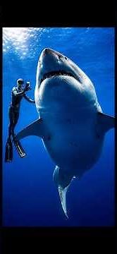 A Diver Swam Beside the Largest Great White Shark Ever Filmed