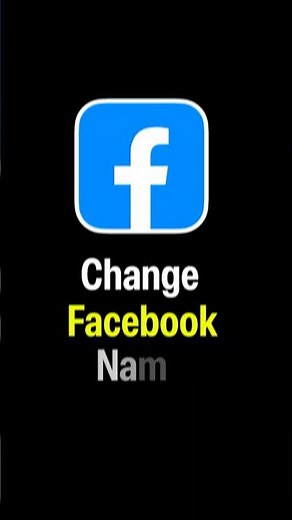 How To Change Name On Facebook