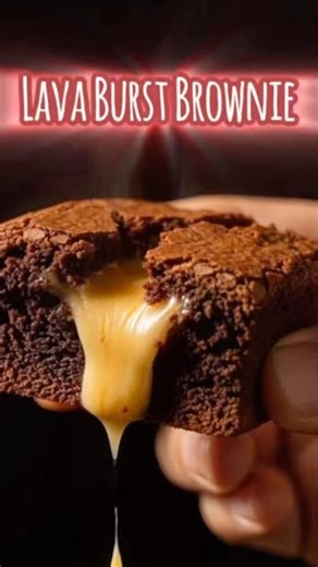 Lava Burst Brownie Explosion in Slow Motion | Ultra Realistic ASMR Food Smash #WallofSweets