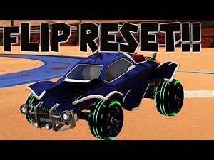 rocket league - how to do a flip reset on kbm!