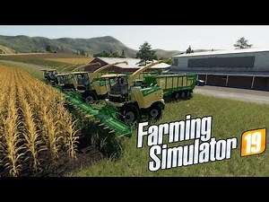 ENORME ENSILAGE AVEC LES ABOS SUR FARMING SIMULATOR 2019 !!!!