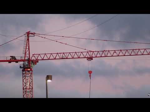 Patcnews Sept 21, 2025 Heavy Sky Tower Crane Construction Viral Video